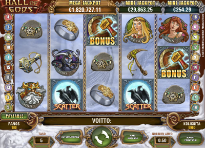 Hall of Gods slot